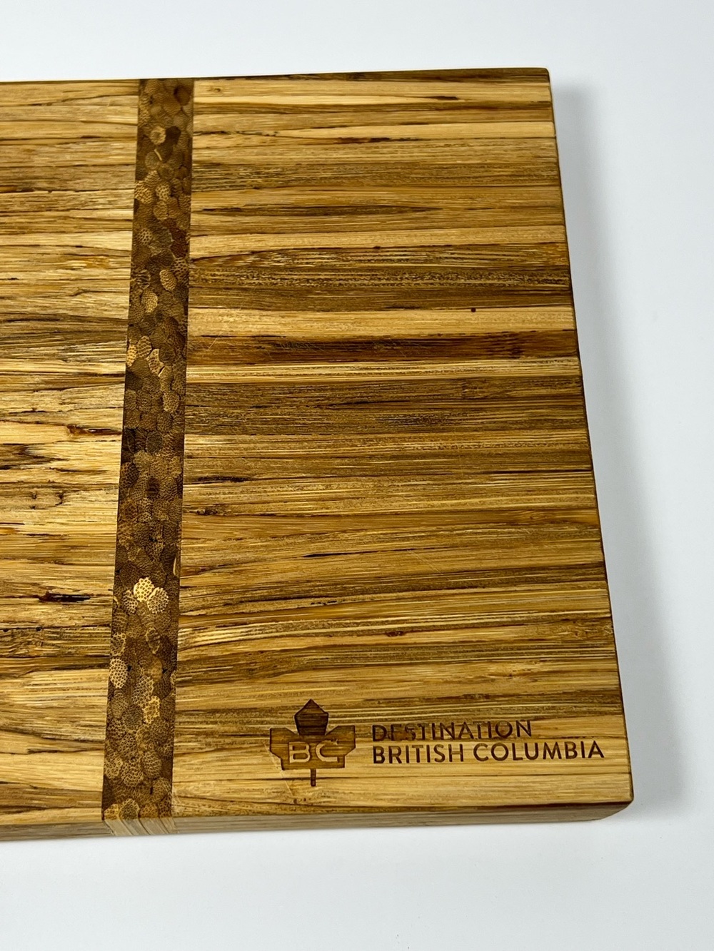 ChopValue Destination BC Recycled Chopsticks Wooden Small Charcuterie Board 11”